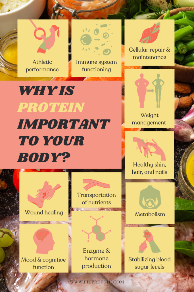 The functions of protein in the body. Why is protein so important for optimal health?
