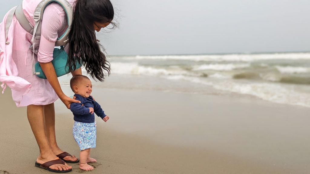 Traveling with my son in India