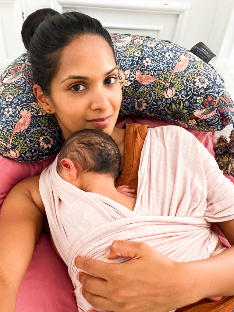 Postpartum spending time with my son before I found out I had low milk supply